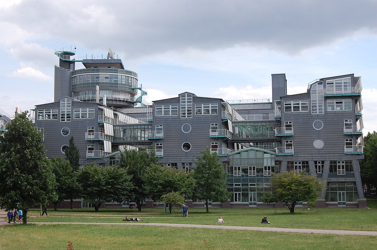 The Gruner + Jahr publishing building in Hamburg, Germany