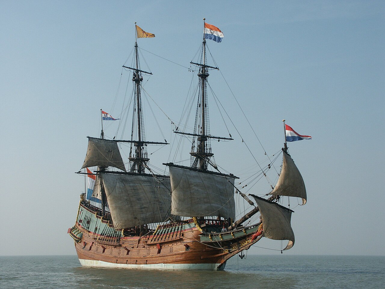 The Batavia, the Dutch East India Company ship wrecked off Western Australia in 1629