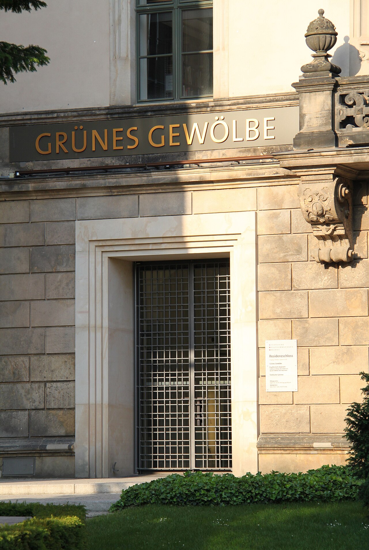 Ornate treasures on display in the Green Vault museum inside Dresden’s Royal Palace
