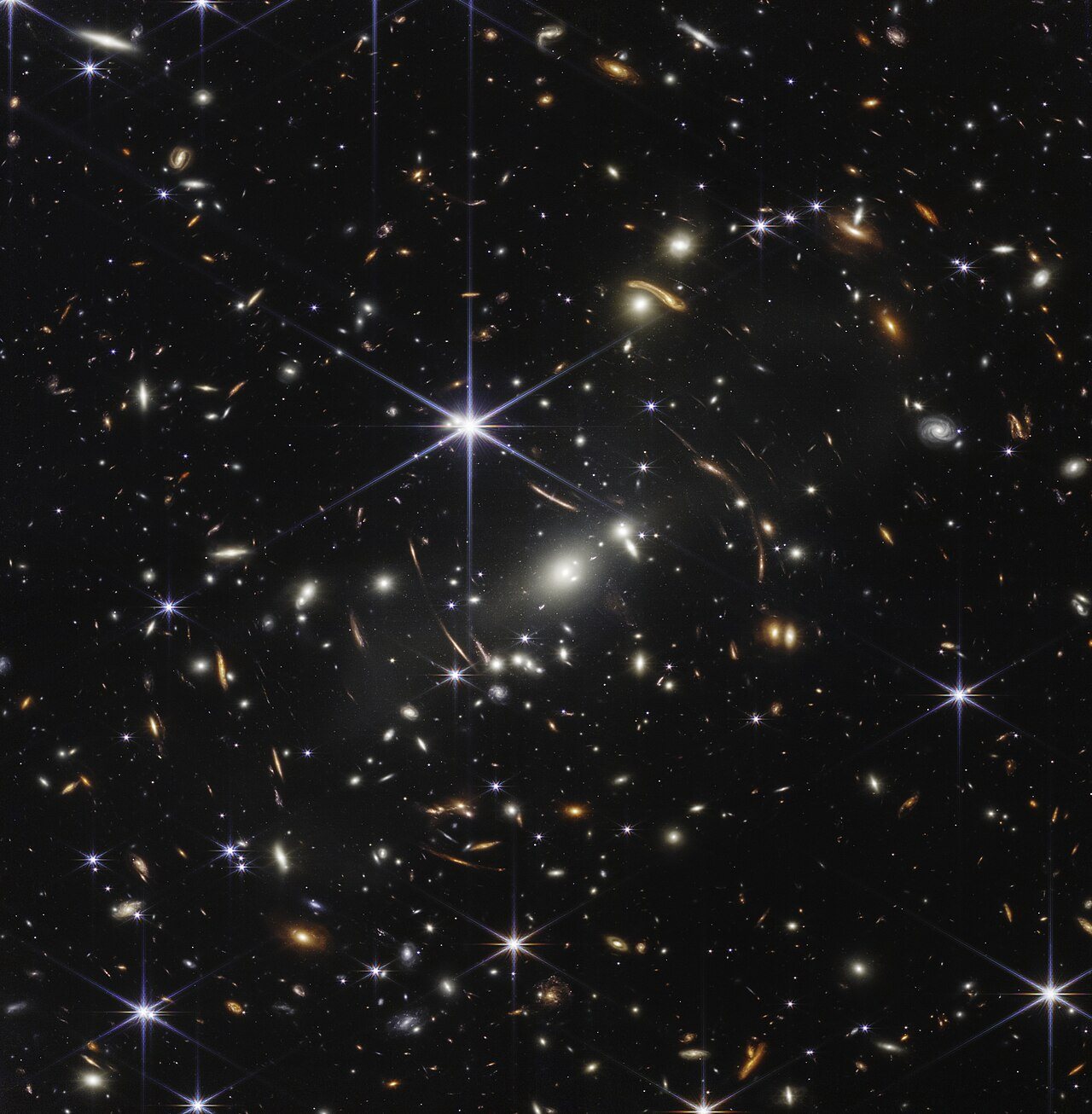 Thousands of galaxies in Webb’s First Deep Field, the James Webb Space Telescope’s first full-color image